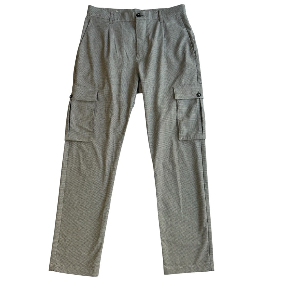 Men’s Zara Houndstooth Cargo Pants W 29